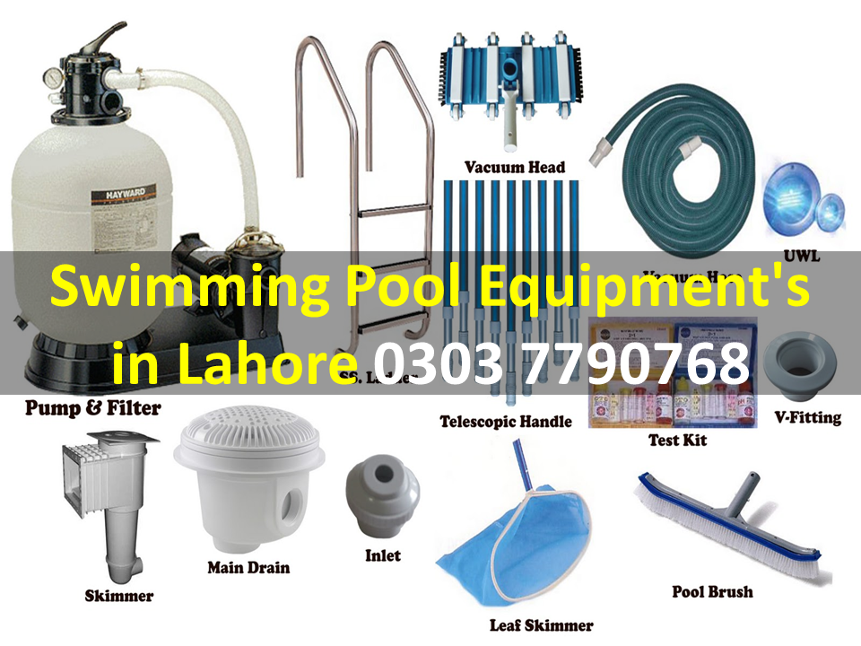 swimming pool equipment in lahore