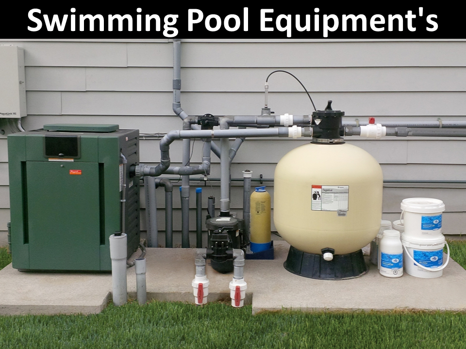 swimming pool equipment's